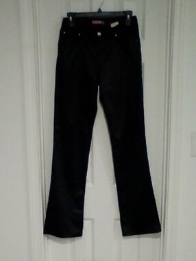 Bubblegum Black Patch with Pink Star Logo Zebra Print Jeans